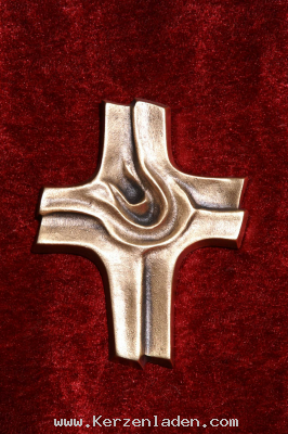 Hängekreuz Bronze