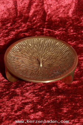 Kerzenstnder/ Bronze/ Dreifuss