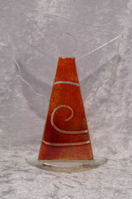 Schutzengel aus Glas gro