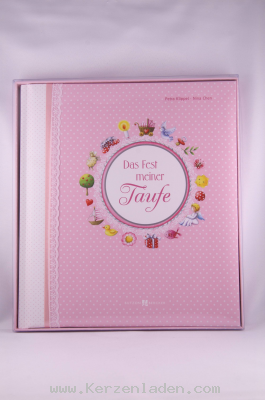 Das Fest meiner Taufe fr Mdchen - Hochwertiges Album zur Taufe mit zauberhaften Illustrationen von Nina Chen - Gedanken, Segenswnsche, Bibelverse - Viel Platz fr die persnliche Gestaltung - Exklusiv Schmuckband auf dem Umschlag 48 Seiten ISBN-13