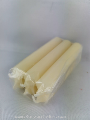 Pyramidenkerzen, gro, cremewei, Inhalt: 6 Stck