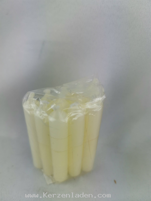 Puppenstuben Kerzen wei 12 Stk. in der Packung