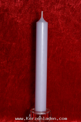 pastellblau Stabkerze 180x22mm  durchgefrbt aus hochwertigen Parafinwachs erfllt die Anforderungen nach dem Ral-Gtezeichen RAL-GZ 041 Kerzen