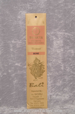 Rucherstbchen Rose 20 Stck in der Packung