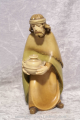 Hirte mit Krug Leonardo Holzkrippenfigur der Sdtiroler Holzschnitzerei Dolfi Handbemalt