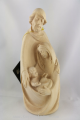 Hl. Familie modern Leonardo natur von der sdtiroler Holzschnitzerei Dolfi geschnitzt, von Hand bearbeitet und bemalt