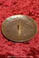 Kerzenstnder Bronze/ gehmmert/ fr Kerzen mit einem Durchmesser bis 70mm