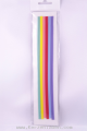 Rund 2x200mm Verzierwachs Streifen pastell 6 bunte Farben je Farbe 3 Streifen