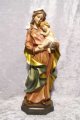 Madonna mit Kind Marienfigur aus Kunststoff bemalt groß