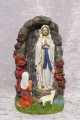 Lourdes Madonna Marienfigur aus Kunststoff bemalt 