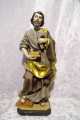 Hl. Josef Heiligenfigur aus Kunststoff bemalt groß