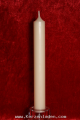 elfenbein Stabkerze 180x22mm durchgefärbt aus hochwertigen Parafinwachs erfüllt die Anforderungen nach dem Ral-Gütezeichen RAL-GZ 041 Kerzen