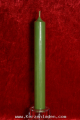 grün Stabkerze 180x22mm  durchgefärbt aus hochwertigen Parafinwachs erfüllt die Anforderungen nach dem Ral-Gütezeichen RAL-GZ 041 Kerzen