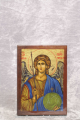 Ikone Kunstdruck Dies ist eine Nachbildung einer Alten Byzantinischen Ikone. Diese Ikone ist das Replikat eines alten Griechisch-Byzantinischen Kunstwerkes. Auf Leinwand, Holz unter Verwendung von Blattglodimitation sorgfältig gef.
