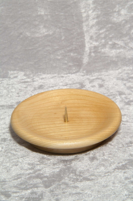 Kerzenständer Holz/ Kirsche/ für Kerzen mit einem Durchmesser bis 60mm/ Holzfarbe und Maserung kann vom Bild abweichen!
