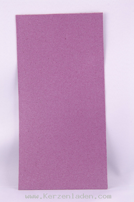 hl.lila uni metall-Pigmentierung matt Wachsplatte