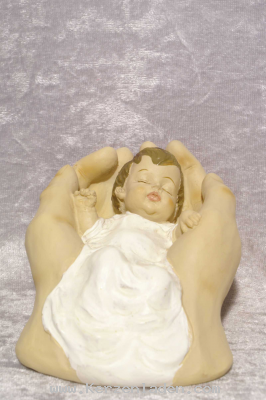 Baby Schützende Hand Gilde Dorothea Steigerwald Kollektion aus Kunststoff