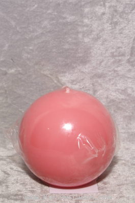 altrosa 80mm Kugelkerze getaucht