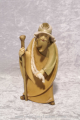 Kameltreiber Leonardo Holzkrippenfigur der Südtiroler Holzschnitzerei Dolfi Handbemalt