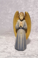 Engel Gloria Leonardo Holzkrippenfigur der Südtiroler Holzschnitzerei Dolfi Handbemalt
