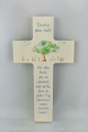 Kinderkreuz aus Holz
Gebet auf dem Kreuz: Danke lieber Gott, für alles Gute, das du schenkst, und dafür, dass du jeden Tag behutsam meine Schritte lenkst. 