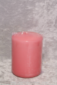 altrosa 80/60mm Flachkopf Kerze getaucht