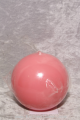 altrosa 80mm Kugelkerze getaucht