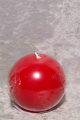 erdbeere 80mm Kugelkerze getaucht